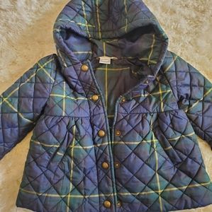 Ralph Lauren plaid puffer